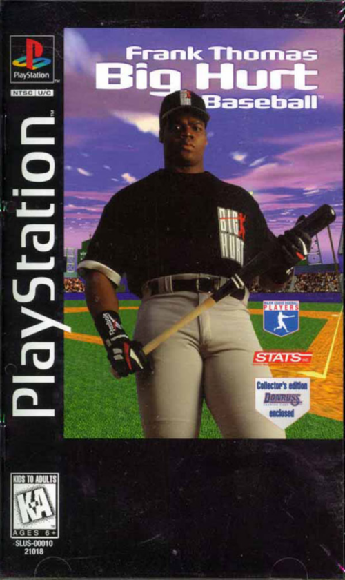 Frank Thomas Big Hurt Baseball (USA) Cover